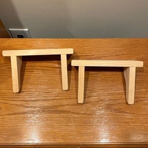 Wall Art - 2 Wooden Shelves Wall Art - 2 Wooden Shelves